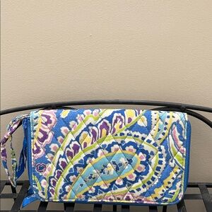 Vera Bradley Colorful Paisley Wallet like new condition
